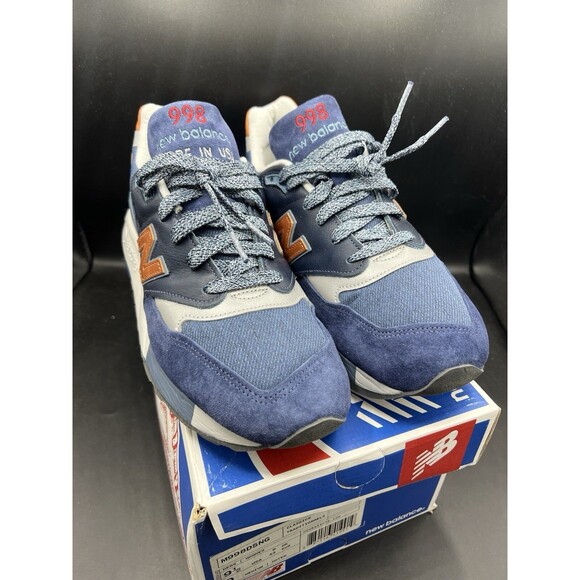 New Balance 998 \'Distinct Retro Ski\' Men’s Size 9.5 (M998DSNG) VNDS OG ALL CLEAN main image 11